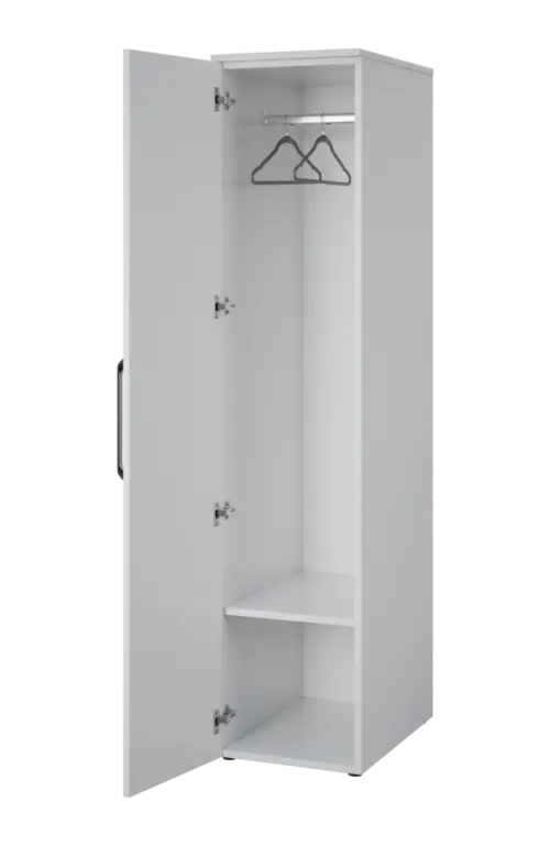 LXST 5 - 42 šatní skříň, 1-dveřová, tyč, levá, 1800x400x600, dub bardolino